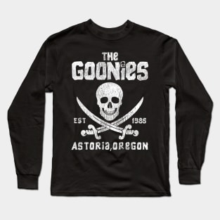 The Goonies Never Say Die Vintage Long Sleeve T-Shirt